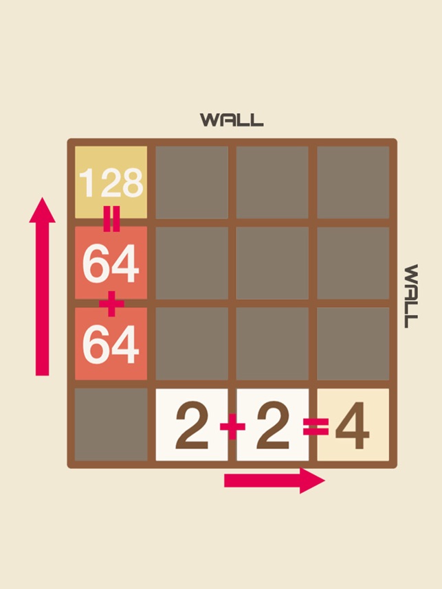 2048 HD - Snap 2 Merged Number Puzzle Game