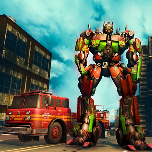 Real Iron Robot Firefighter by TimeScale Studio