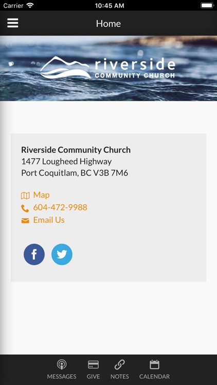 Riverside Community Church App