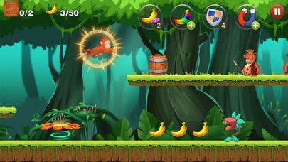 Jungle Monkey Run 1 screenshot 2