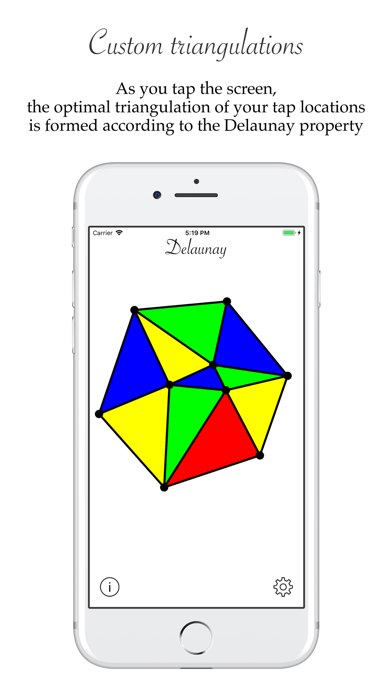 How to cancel & delete Delaunay Triangulator from iphone & ipad 1