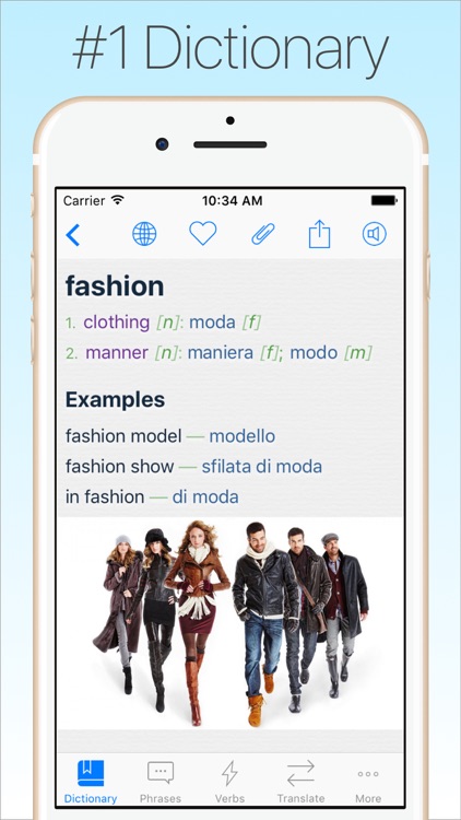 Italian Dictionary & Tran +