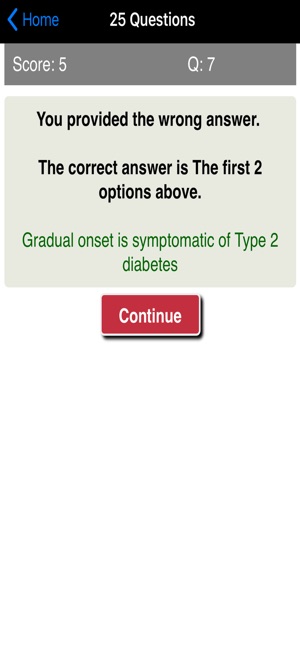 Learning Diabetes Care Quiz(圖5)-速報App