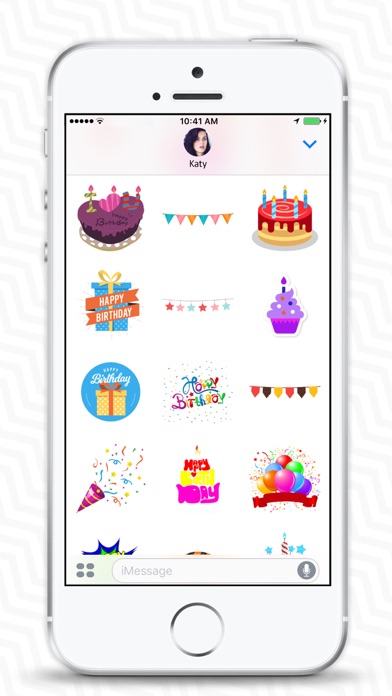Birthday Stickers & Birthday Wishes - iMessage screenshot 2