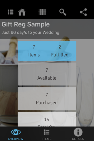@home Gift Registry. screenshot 2