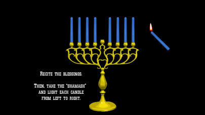 How to cancel & delete Virtual Menorah from iphone & ipad 3