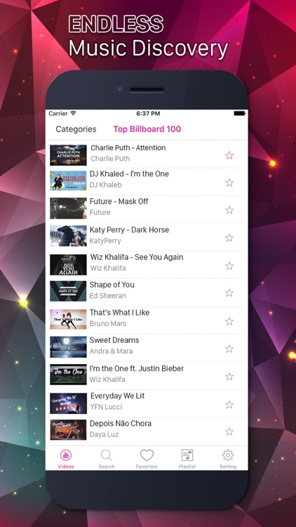 Tube streaming