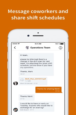 D7-Up! – Team Communication screenshot 3