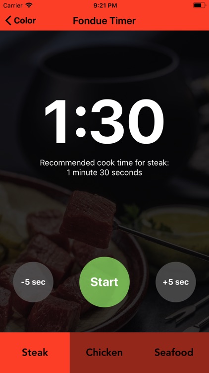 The Fondue Timer