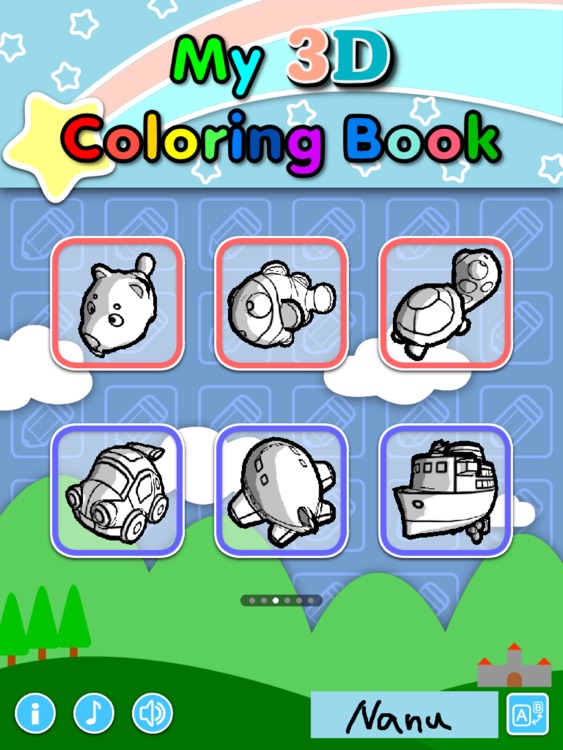 My 3D Coloring Book screenshot-3