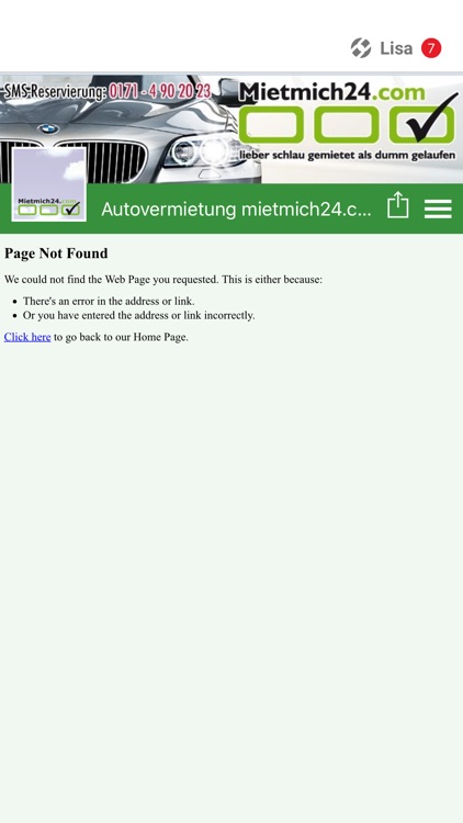 Autovermietung mietmich24.com