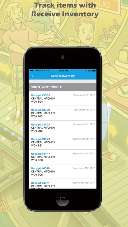 Meals Plus Mobile Inventory
