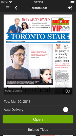 Toronto Star ePaper Edition(圖1)-速報App