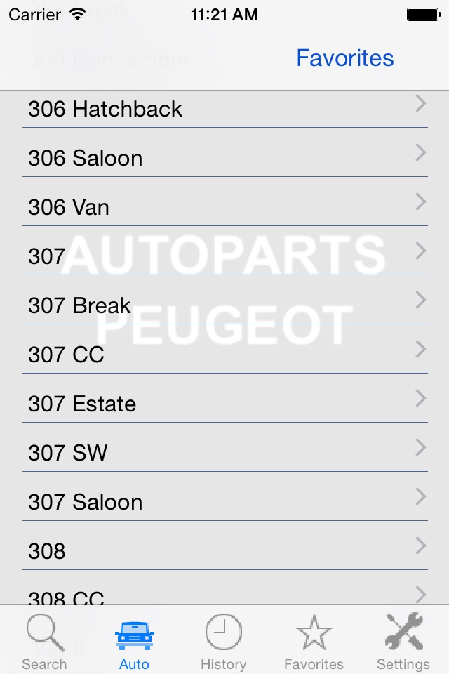 Autoparts for Peugeot screenshot 4