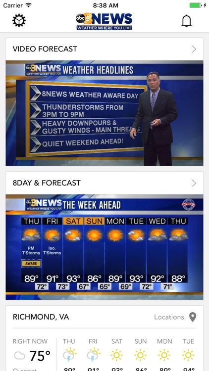WRIC StormTracker 8 Weather