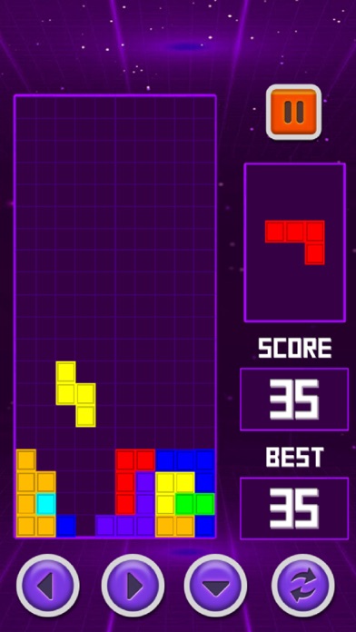 Classic Tetris : Retro Tetris screenshot 4