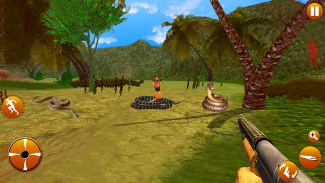 Angry Snake Attack: Shoot Snake With Sniper Gun(圖2)-速報App