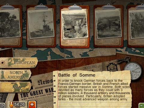 European War 3 for iPad - náhled