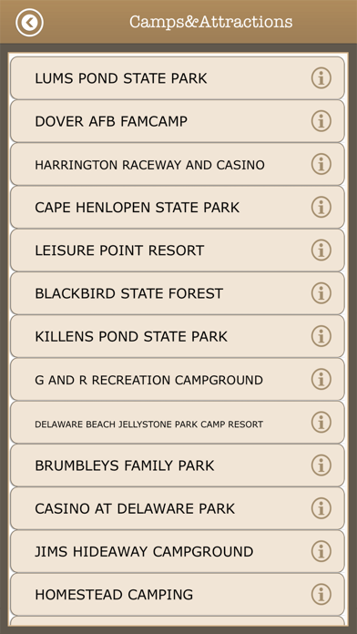 Delaware -Trails & Camps ,Park screenshot 3