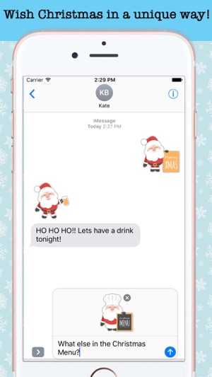 Christmas Santa Emoji Stickers(圖2)-速報App