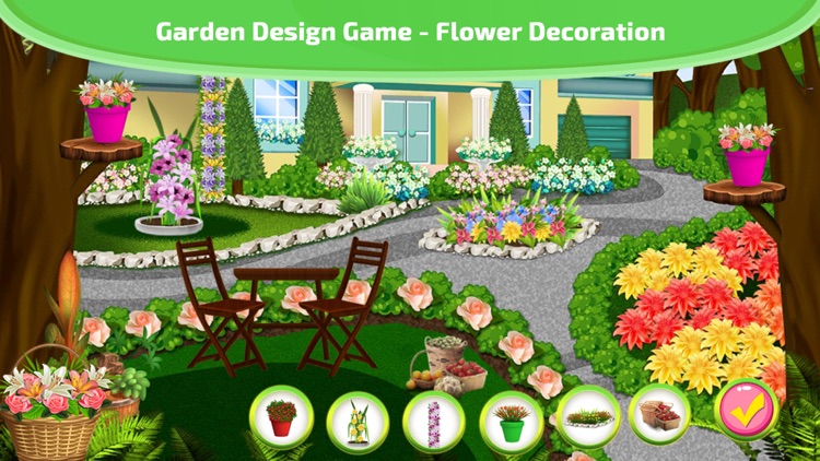 Garden Design Games – Decorate screenshot-5