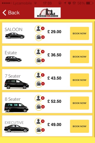 Minicab For London screenshot 2