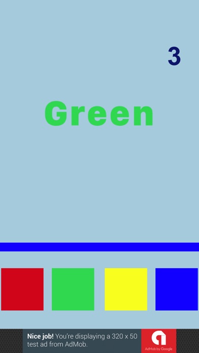 4 Color Stroop screenshot 2