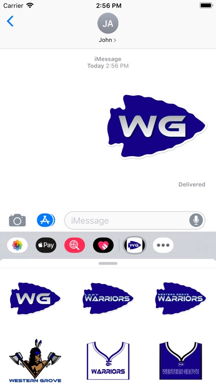 WGWarrior Stickers