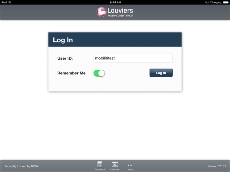 Louviers FCU for iPad