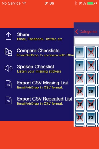 Sticker Collector CheckLists screenshot 3