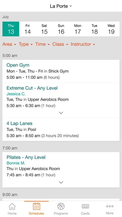 La Porte Family YMCA screenshot-3