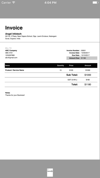 Invoice Maker : GST Bill Maker screenshot-4