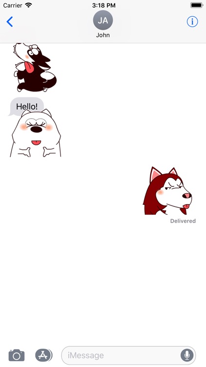 Dog Crew Animated Stickers