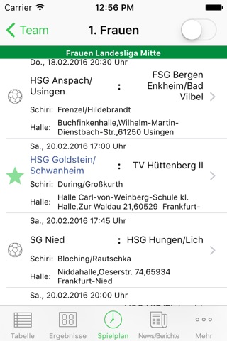 HSG Goldstein/Schwanheim screenshot 2