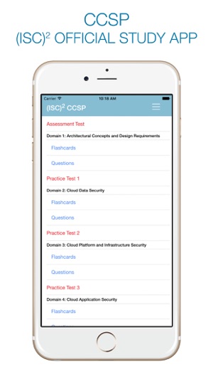 CCSP Study - (ISC)² OFFICIAL APP