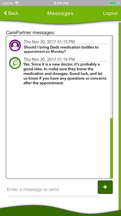CarePartner screenshot 2