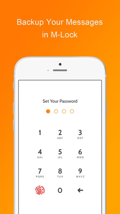 MLock-secure cloud for message
