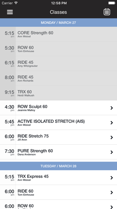 Ride and Workout screenshot 3