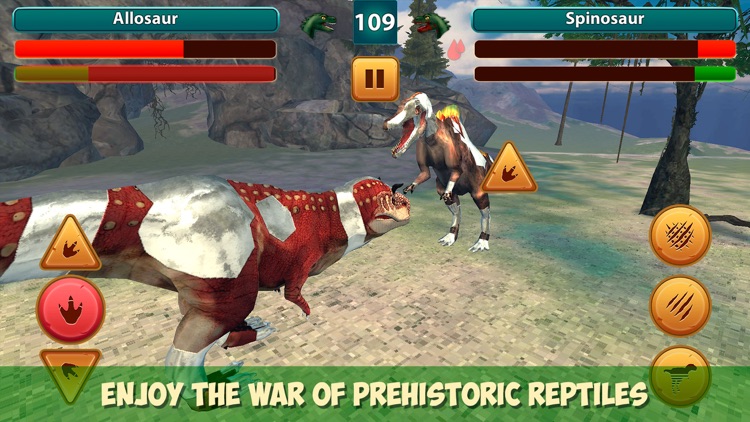 T-rex Dino - Fighting Sim