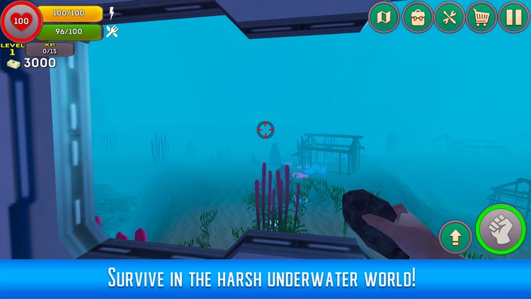 Subwater Island Survival Evolve