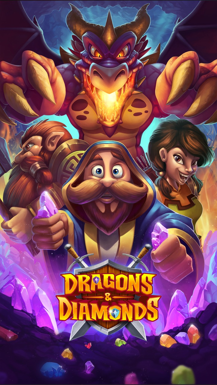 Dragons & Diamonds - Free Hack screenshot 1 - iOS game interface