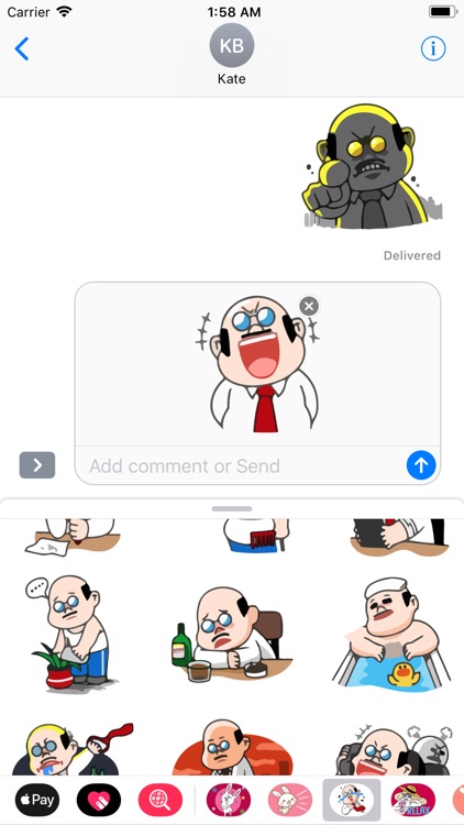 Daby is Messed Stickers Pack