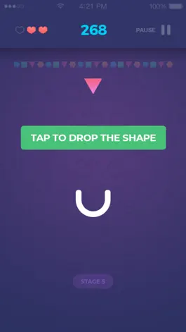 Game screenshot droppie - collect shapes hack