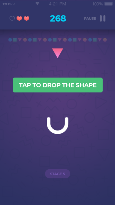 droppie - collect shapes screenshot 3