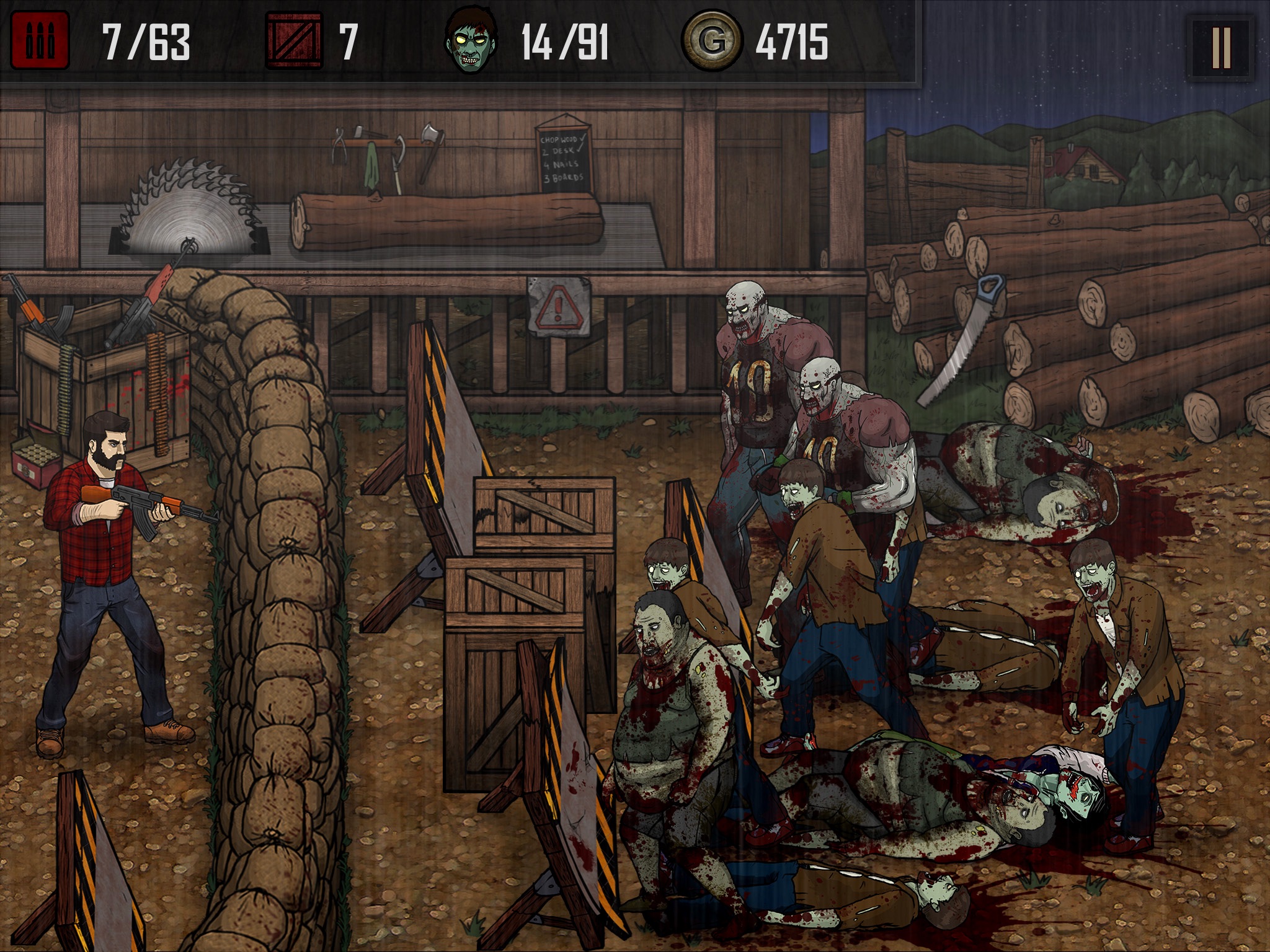 Zombie Trespass: Apocalypse HD screenshot 3