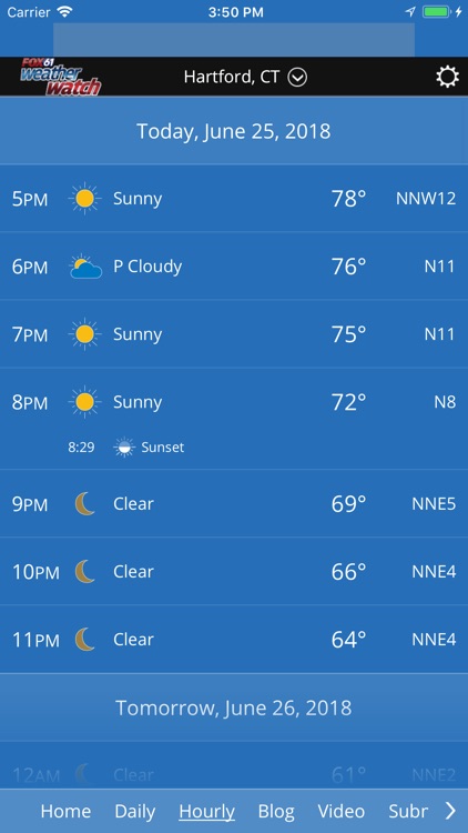 Fox61 Weather Watch