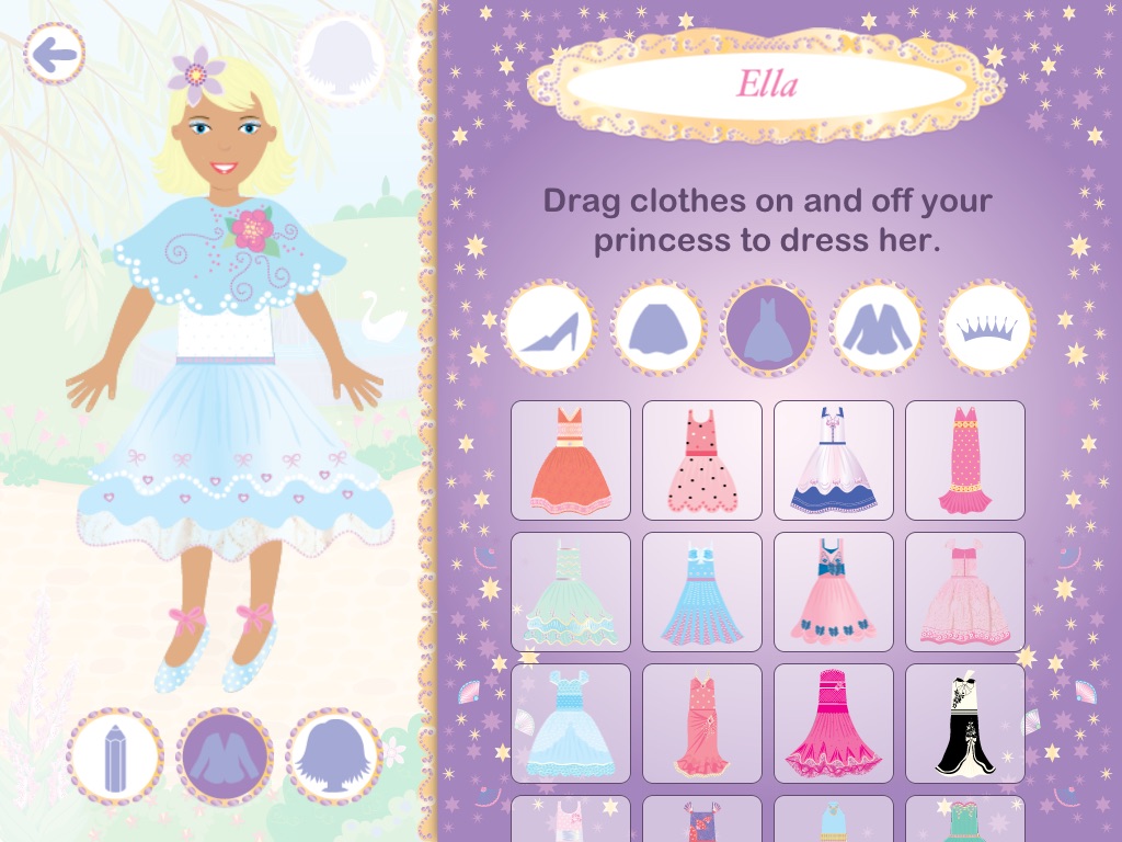 Usborne Sticker Dolly Princess screenshot 3