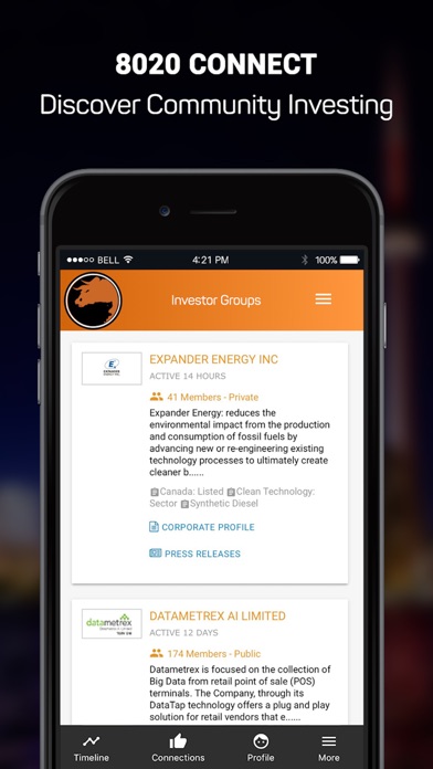 8020 Connect Investor Platform screenshot 4