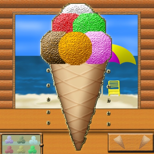 Ice Cream Summer Beach Bar icon