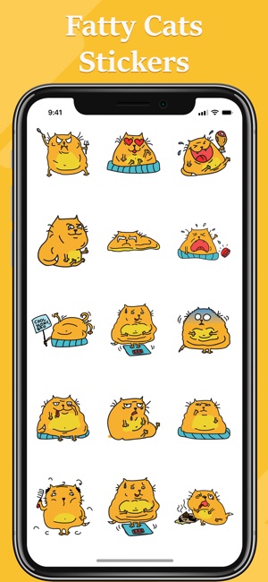 Fat Cat Emojis(圖3)-速報App